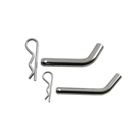 C.E. Smith Pkg Receiver Pin - 1/2 in. - w/Retainer Clip 32510A